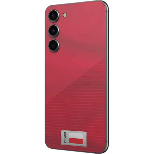 Poland Soccer Flag Galaxy S23 Plus Skin