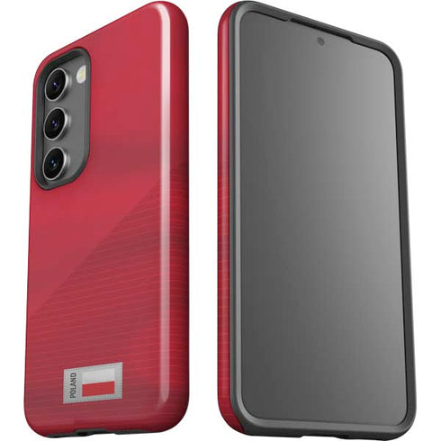 Poland Soccer Flag Galaxy S23 Pro Case