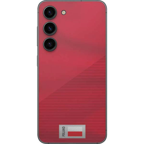 Poland Soccer Flag Galaxy S23 Skin