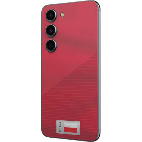 Poland Soccer Flag Galaxy S23 Skin