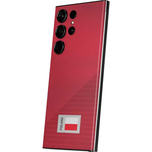 Poland Soccer Flag Galaxy S23 Ultra Skin