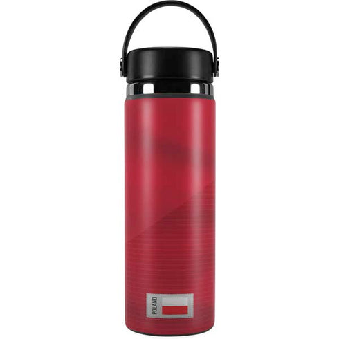 Poland Soccer Flag Hydro Flask 20oz Wide Mouth Skin