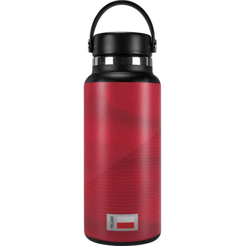 Poland Soccer Flag Hydro Flask 32oz Wide Mouth Skin