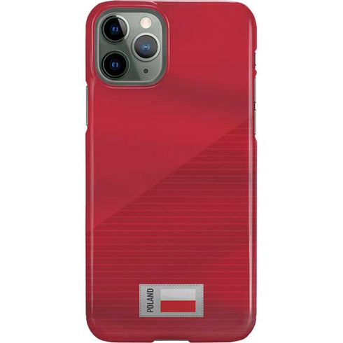 Poland Soccer Flag iPhone 11 Pro Lite Case