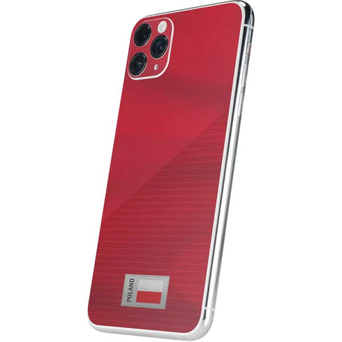 Poland Soccer Flag iPhone 11 Pro Max Skin