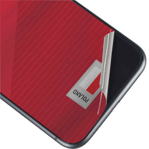 Poland Soccer Flag iPhone 11 Skin