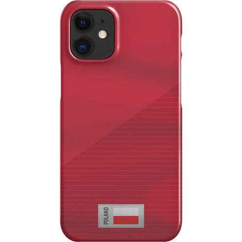 Poland Soccer Flag iPhone 12 Mini Lite Case