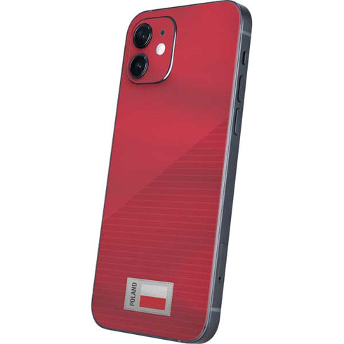 Poland Soccer Flag iPhone 12 Mini Skin