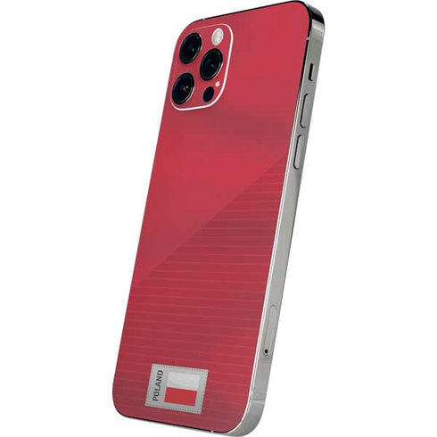 Poland Soccer Flag iPhone 12 Pro Skin