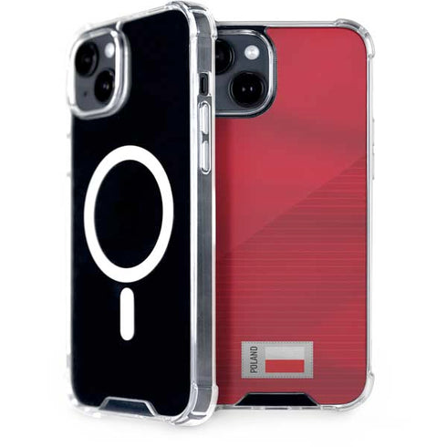 Poland Soccer Flag iPhone 13 MagSafe Case