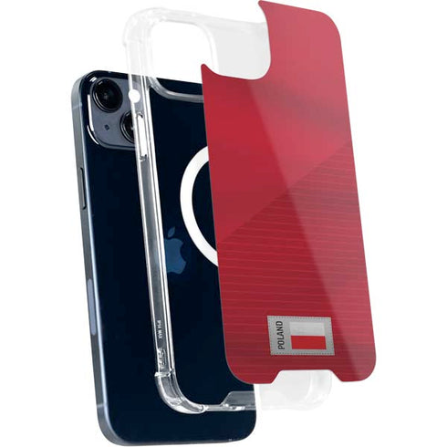 Poland Soccer Flag iPhone 13 MagSafe Case
