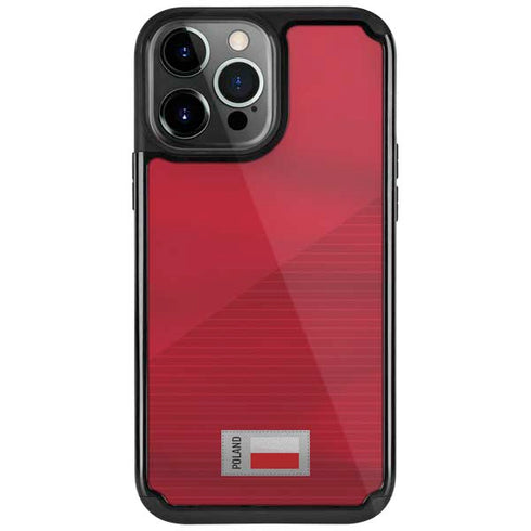 Poland Soccer Flag iPhone 13 Pro Cargo Case