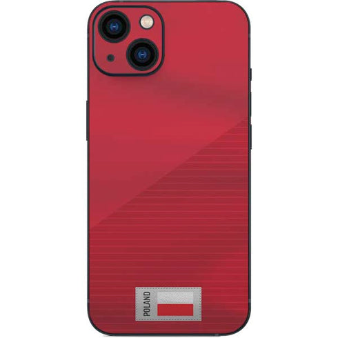 Poland Soccer Flag iPhone 13 Skin
