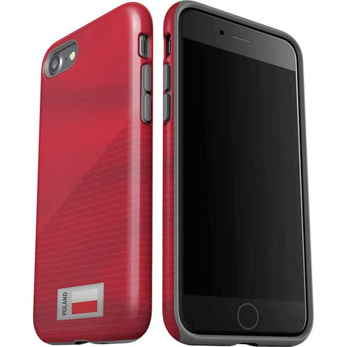 Poland Soccer Flag iPhone SE (2nd & 3rd Gen) Pro Case