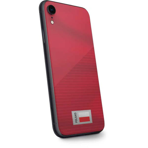 Poland Soccer Flag iPhone XR Skin