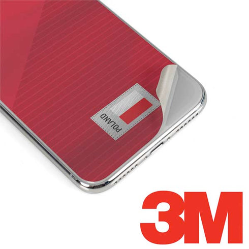 Poland Soccer Flag iPhone XS Skin