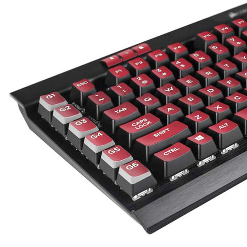 Poland Soccer Flag K95 RGB PLATINUM Mechanical Gaming Keyboard Skin