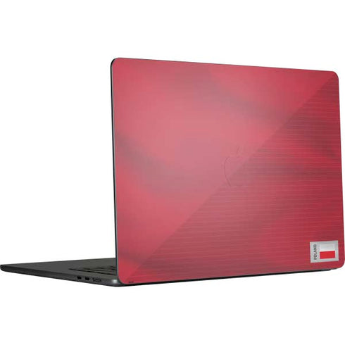 Poland Soccer Flag MacBook Air 15 in (2023) Skin