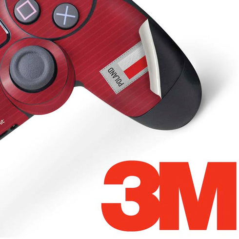 Poland Soccer Flag PS4 Controller Skin