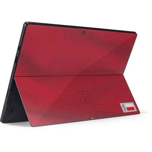 Poland Soccer Flag Surface Pro 7 Skin