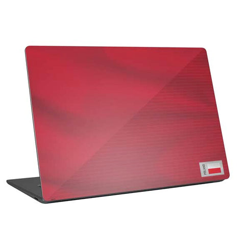 Poland Soccer Flag Universal Laptop 14in (11.4 x 8.2in) Skin
