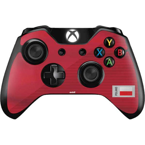 Poland Soccer Flag Xbox One Controller Skin