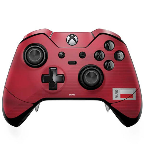 Poland Soccer Flag Xbox One Elite Controller Skin