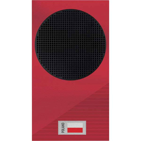 Poland Soccer Flag Xbox Series S Console Skin