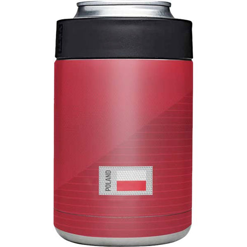 Poland Soccer Flag Yeti Colster Can Insulator Skin