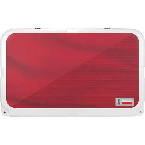 Poland Soccer Flag YETI Tundra 45 Hard Cooler Skin