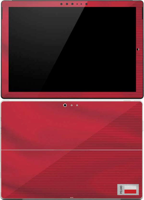 Poland Soccer Flag Surface Pro (2017) Skin