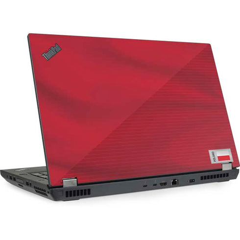 Poland Soccer Flag Lenovo ThinkPad Skin