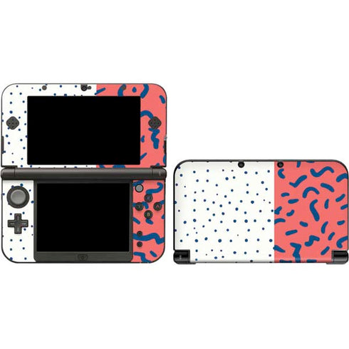Polka Dot Split 3DS XL 2015 Skin