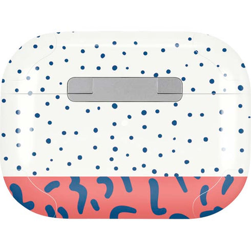 Polka Dot Split AirPods Pro 2nd Gen Skin
