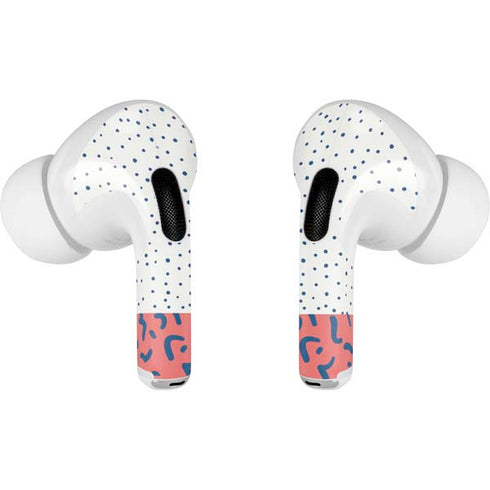 Polka Dot Split AirPods Pro 2nd Gen Skin