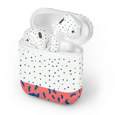Polka Dot Split Apple AirPods 2 Skin