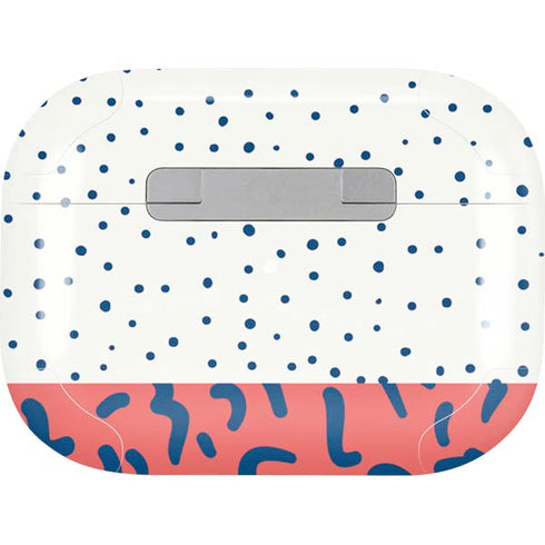 Polka Dot Split Apple AirPods Pro Skin