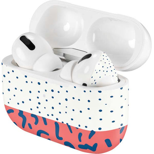 Polka Dot Split Apple AirPods Pro Skin