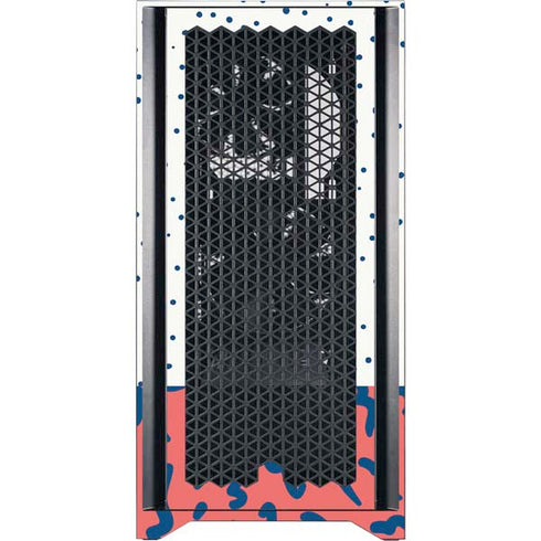 Polka Dot Split Corsair 4000D Tempered Glass Mid-Tower ATX Case Skin