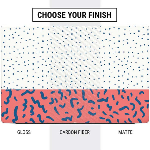 Polka Dot Split Dell Vostro Skin