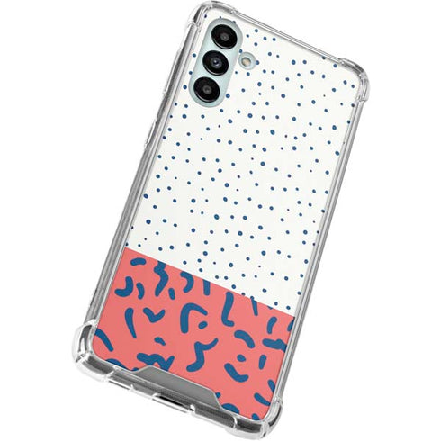 Polka Dot Split Galaxy A13 5G Clear Case