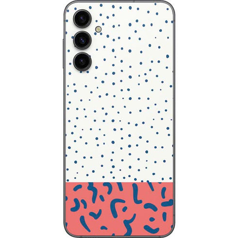 Polka Dot Split Galaxy A14 5G Skin