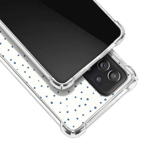 Polka Dot Split Galaxy A72 5G Clear Case