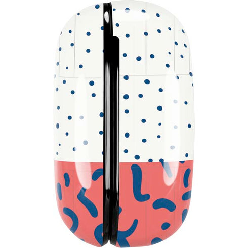 Polka Dot Split Galaxy Buds Live Skin