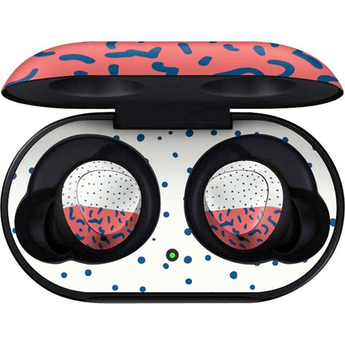 Polka Dot Split Galaxy Buds Skin