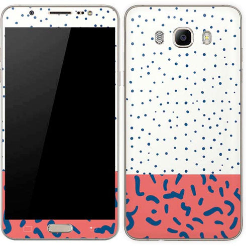 Polka Dot Split Galaxy J7 Skin