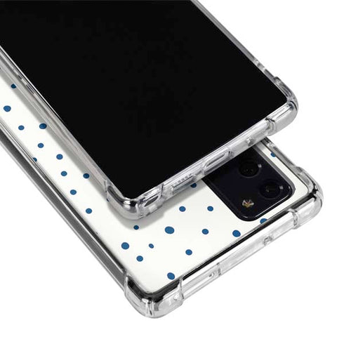 Polka Dot Split Galaxy Note20 5G Clear Case