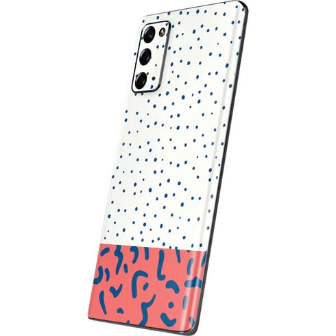 Polka Dot Split Galaxy Note20 5G Skin