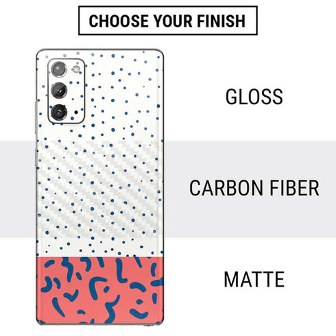 Polka Dot Split Galaxy Note20 5G Skin