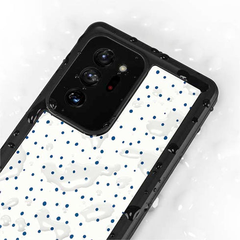 Polka Dot Split Galaxy Note20 Ultra 5G Waterproof Case